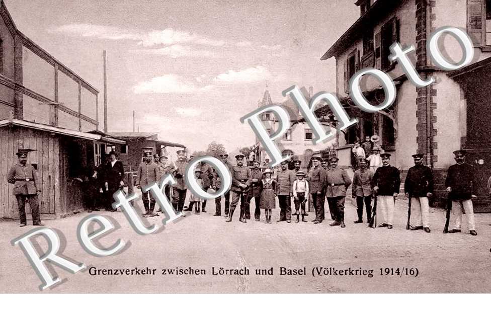 Grenzverkehr zwischen Lorrach und Basel