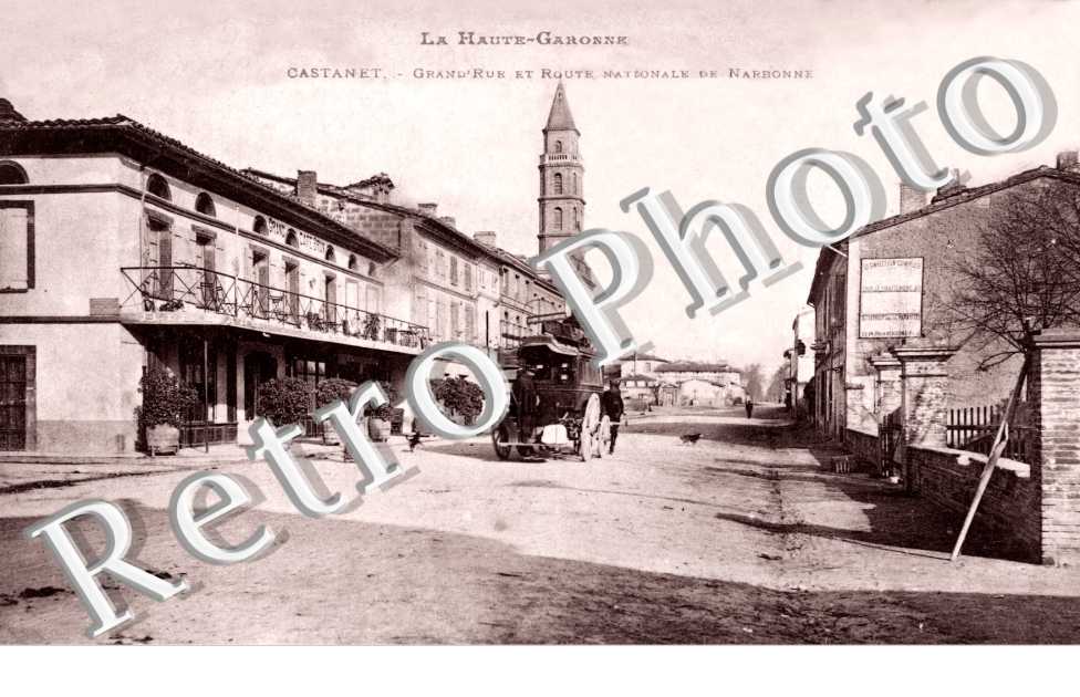 Grand'Rue et Route Nationale de Narbonne