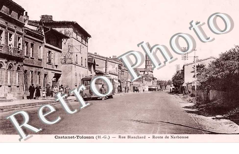 rue Blanchard. Route de Narbonne