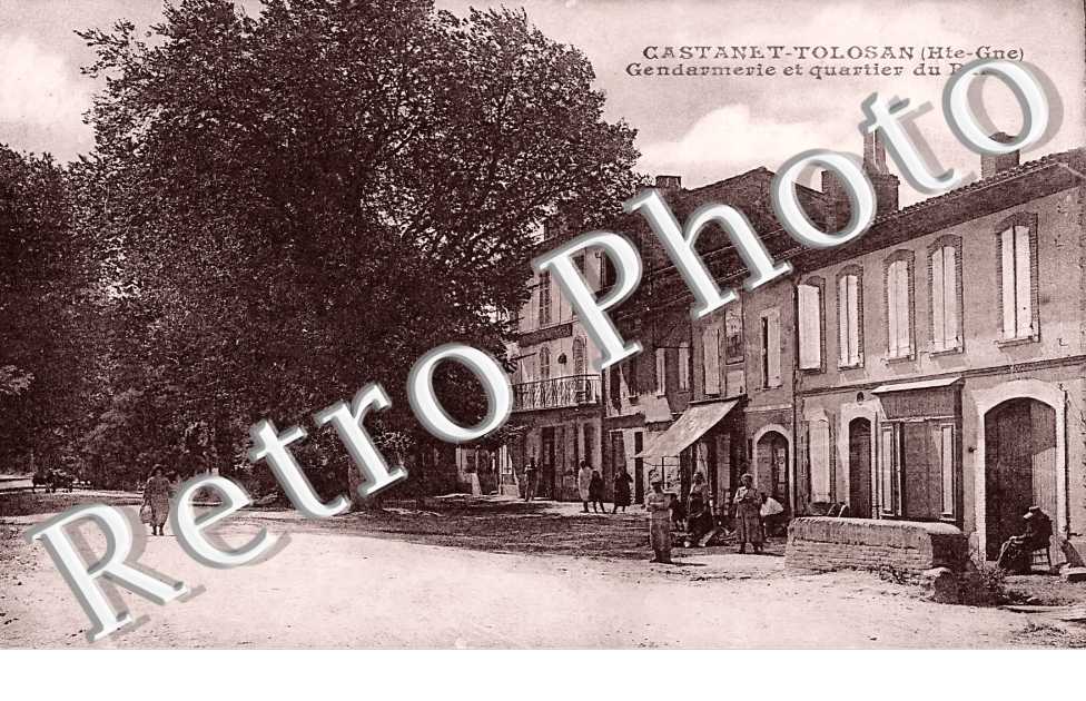 Gendarmerie et quartier du Barry