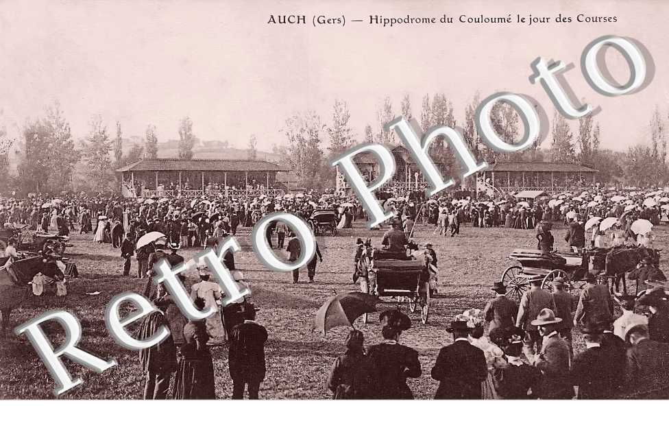 Hippodrome du Couloumé le jour des courses