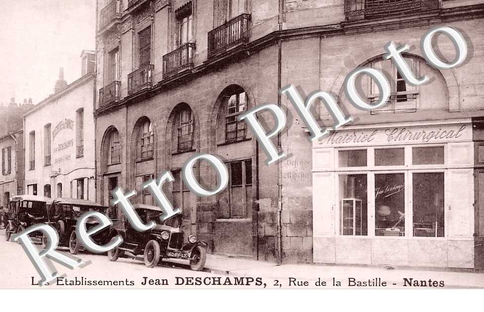 Les Etablissements Jean Deschamps 2 rue de la Bastille. Matérier Chirurgical