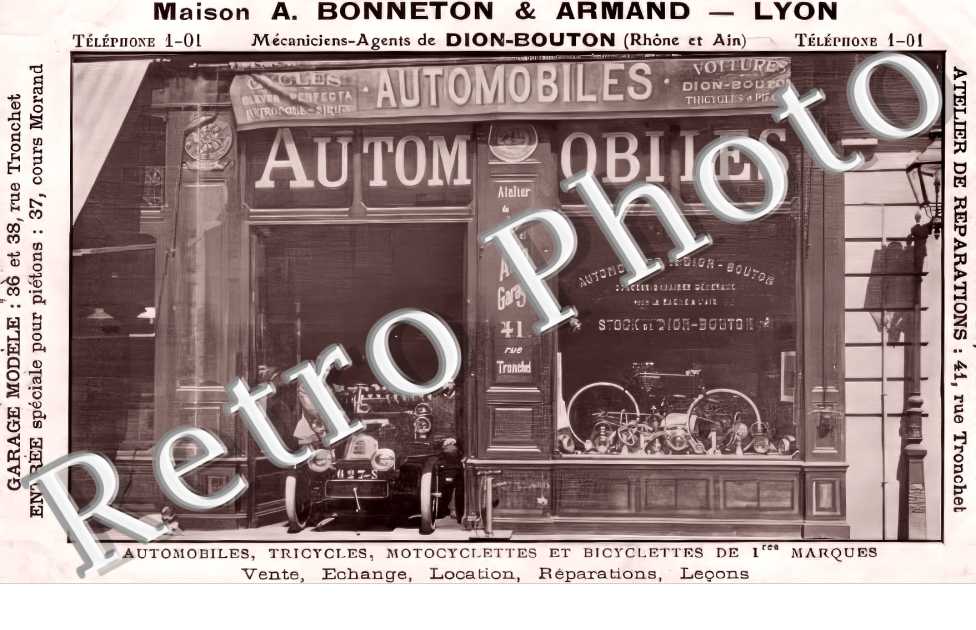 Maison A. Bonneton & Aramand 36 et 38 rue Tronchet