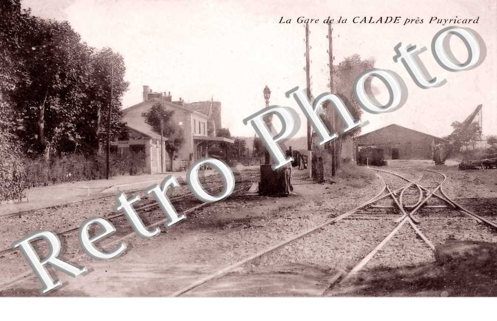 la gare de la Calade près PUYRICARD