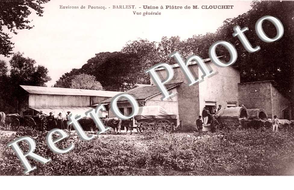 Usine à Plâtre de M. Clouchet. Vue générale
