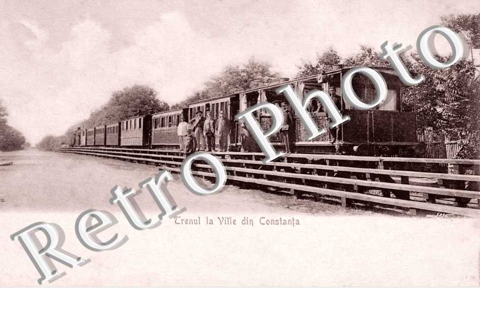 Trenul la Viile din Constanta