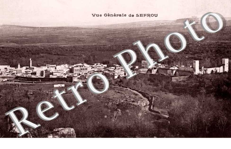 vue générale de Sefrou