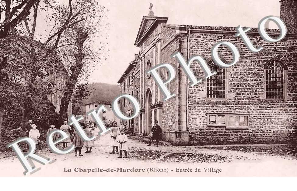 entrée du village 