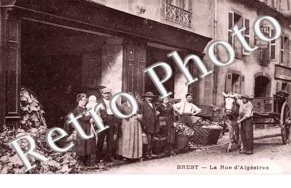 la rue d'Algésiras. Hotel de la Boule d'Or