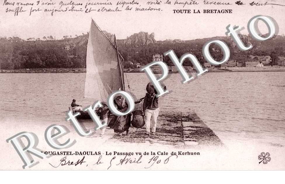 le Passage vu de la cale de Kerhuon