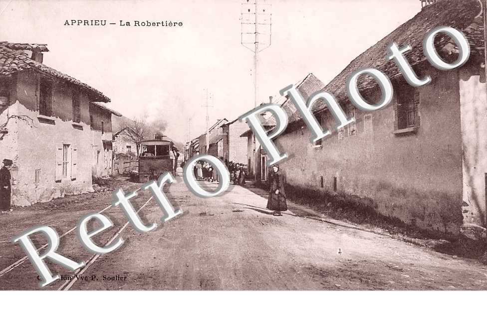 La Robertière. Le tramway