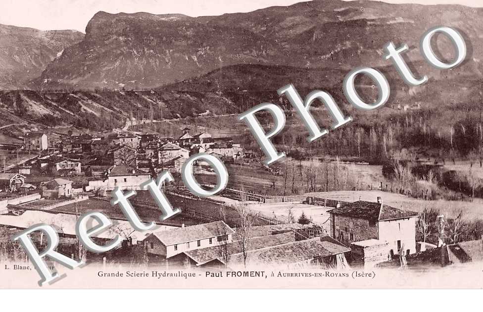 Grande scierie Hydraulique. Paul Froment
