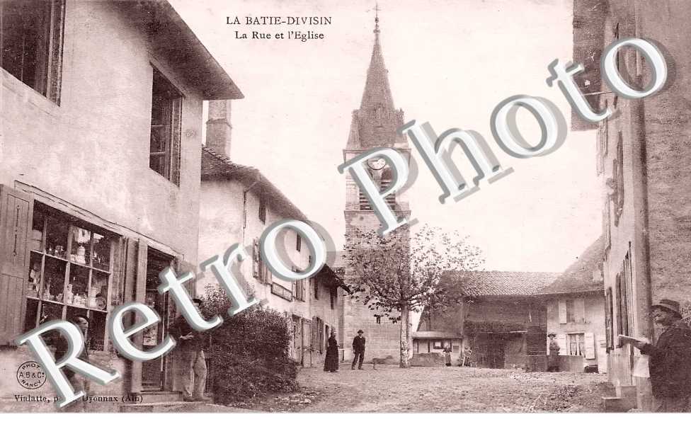 la rue et l'église