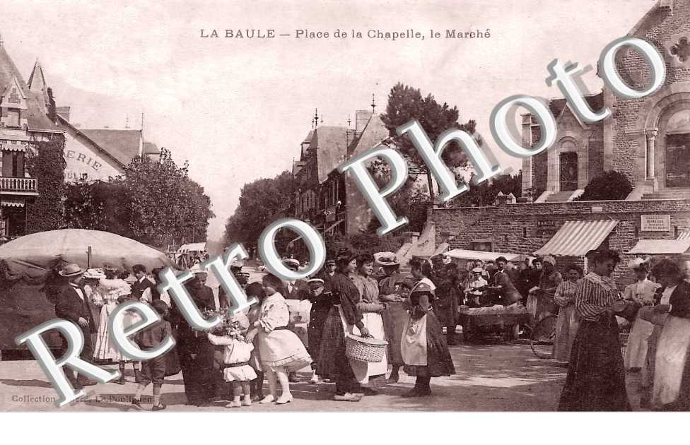 place de la chapelle, le marché