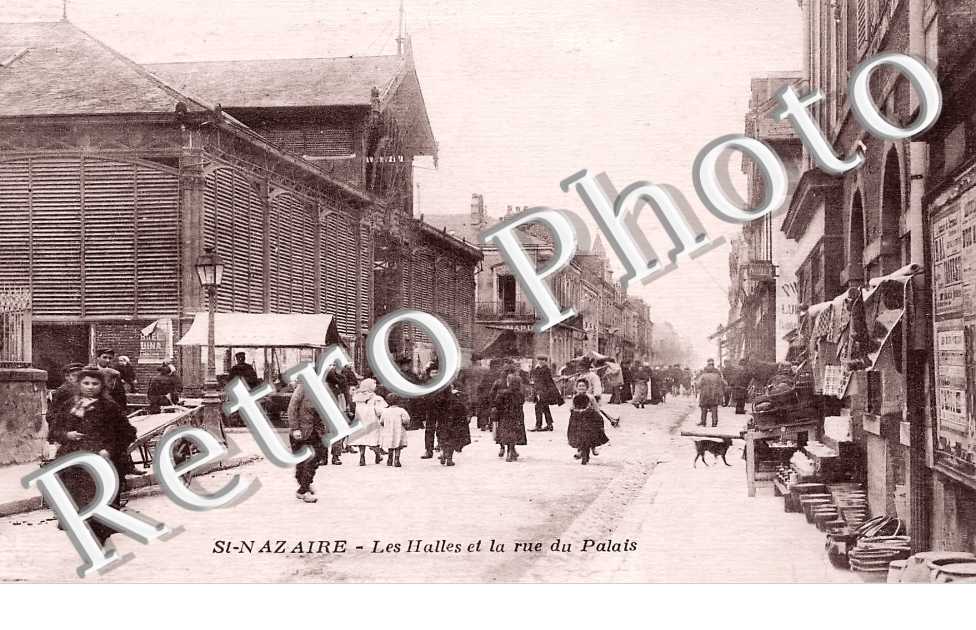 Les Halles et la rue du Palais