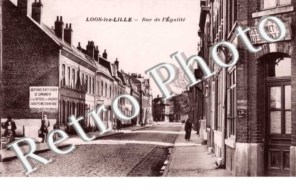 Loos-lez-Lille. Rue de l'égalité. Estaminet Desmont Frères