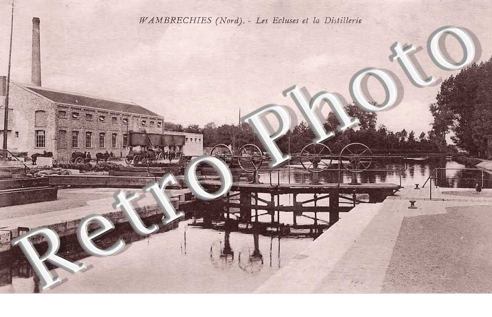 les écluses et la Distillerie