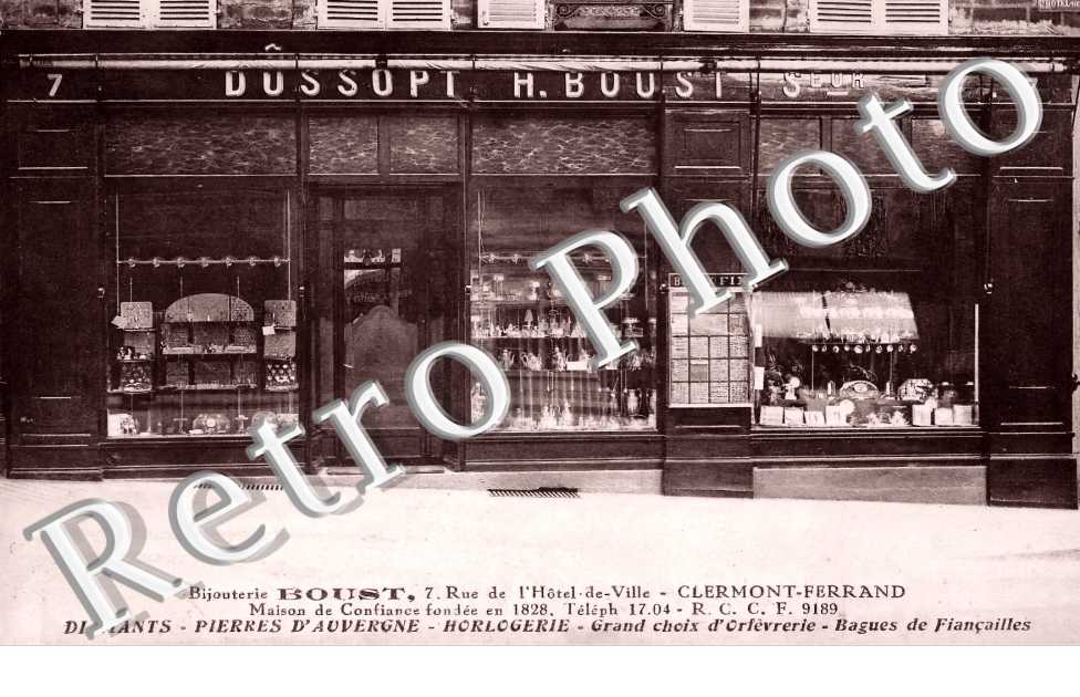 Bijouterie Boust 7 rue de l'Hôtel de Ville
