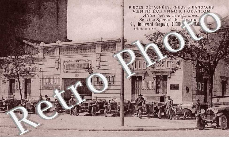 Garage Gergovia. 91 boulevard Gergovia