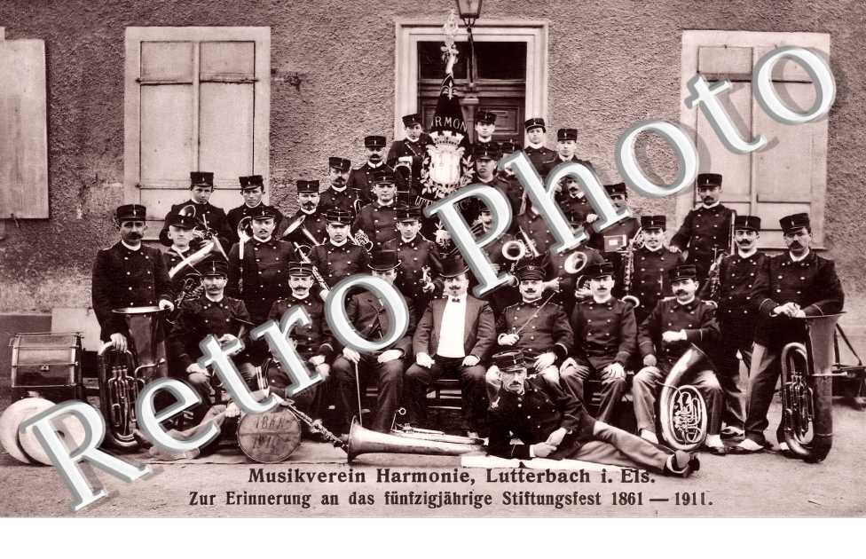 Musikverein Harmonie. Zur Erinnerung an das fünfzigjährige. Stiftungsfest 1861-1911