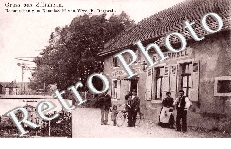 Restauration zum Dampfschiff von Wwe. E. Dürrwell