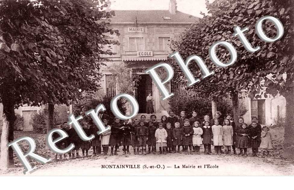 la mairie et l'école
