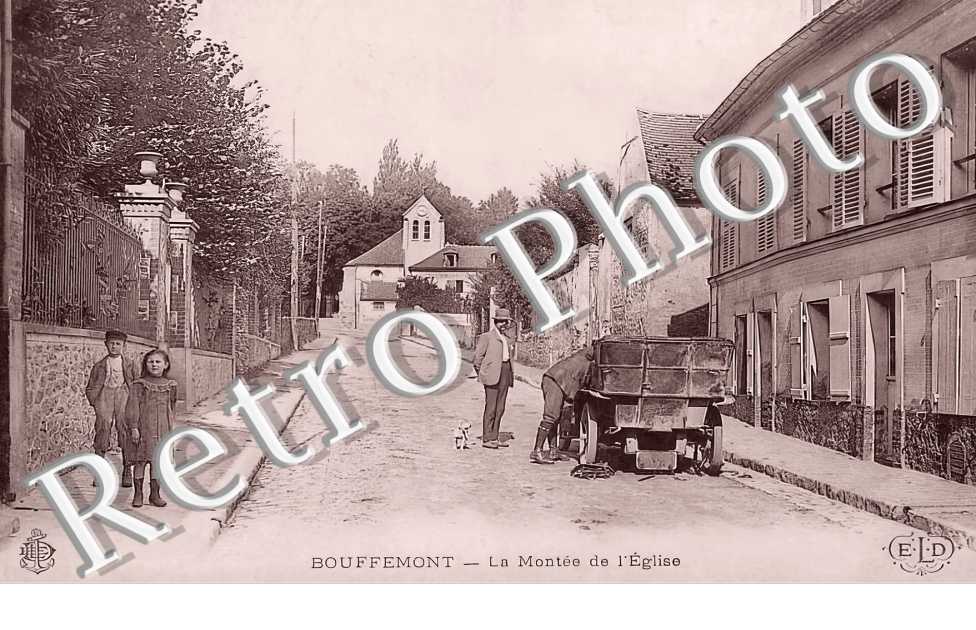 la montée de l'église
