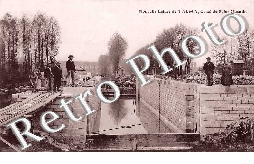 Nouvelle écluse de Talma, Canal de Saint-Quentin