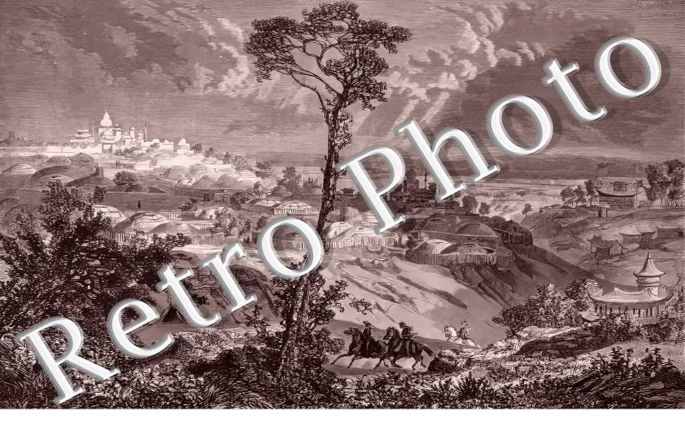 vue générale issue d'une gravure