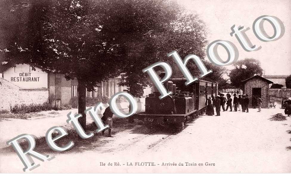 arrivée du train en gare
