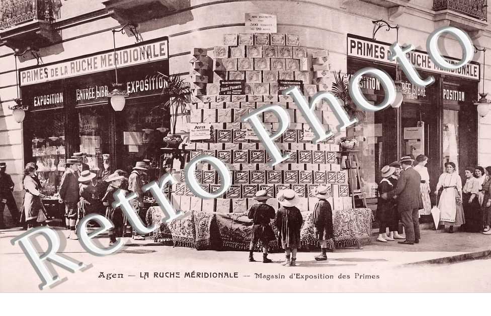 La rue Méridionale. Magasin d'exposition des Primes