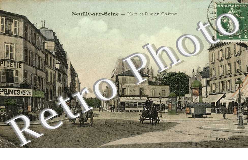 Place et rue du chateau