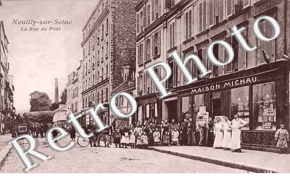 la rue du Pont. Maison Michau