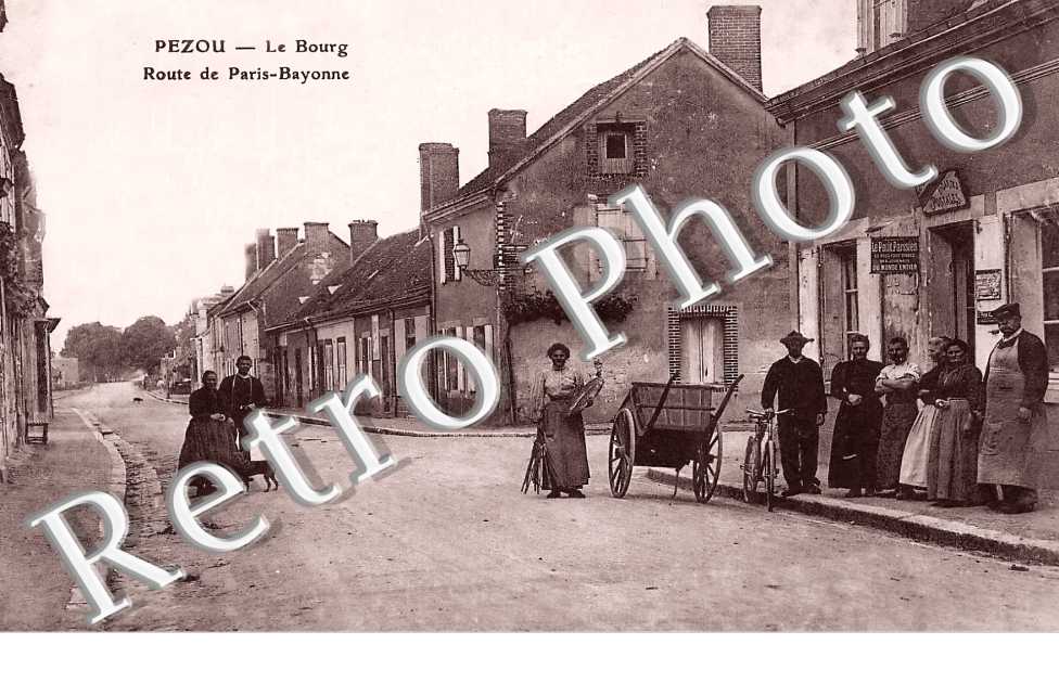 le Bourg. Route de Paris-Bayonne
