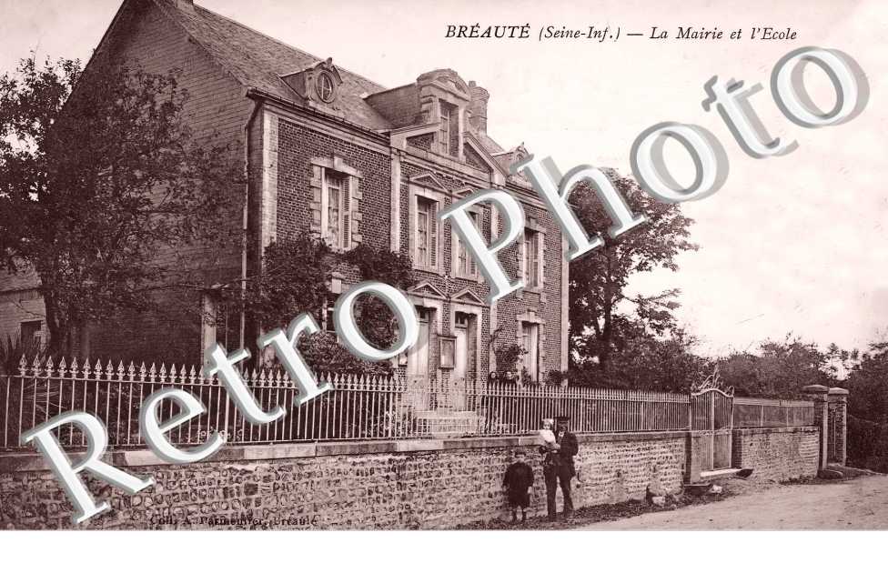 la mairie et l'école