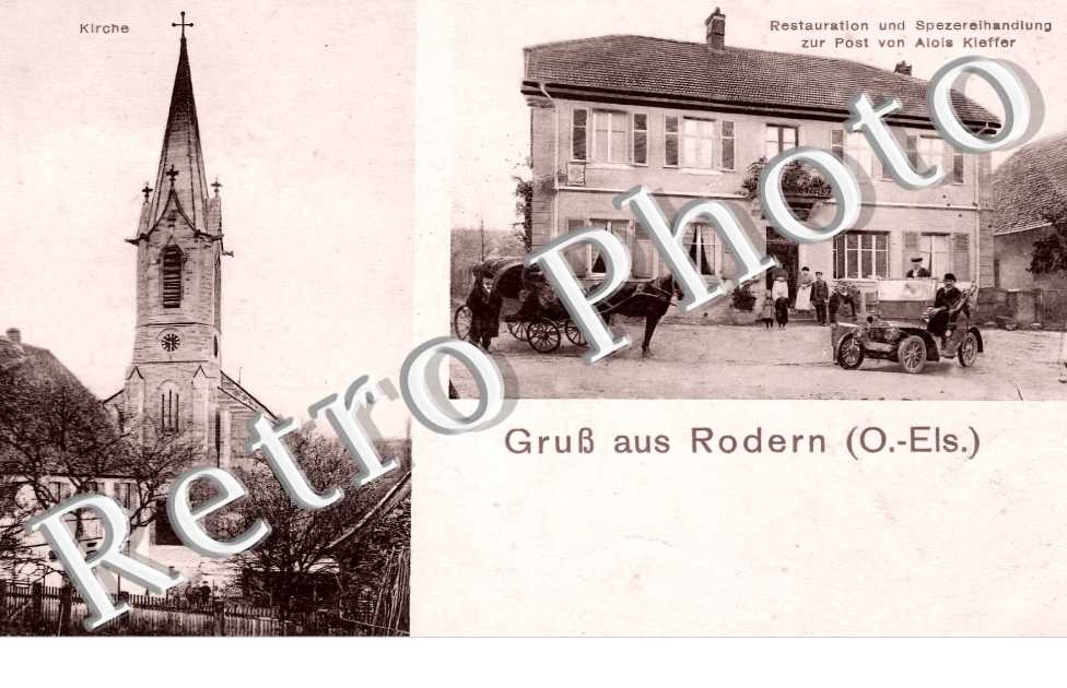 Restauration und Spezereihandlung zur Post von Alois Kieffer