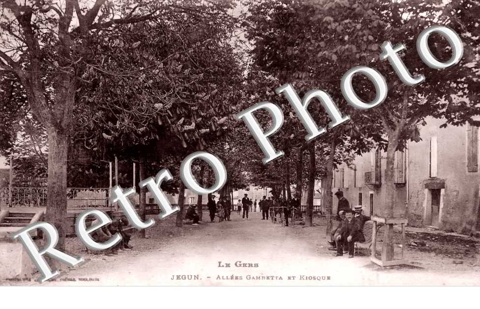 allées Gambetta et kiosque