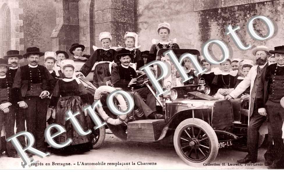 La voiture du Comte de Beaumont. Chateau de Placamen.