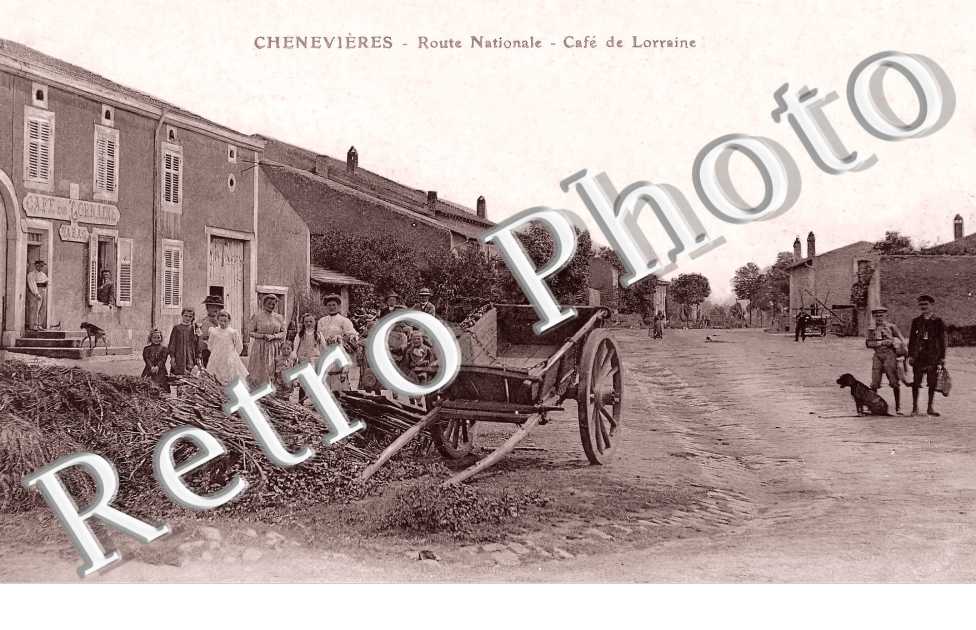 Route Nationale. Café de Lorraine