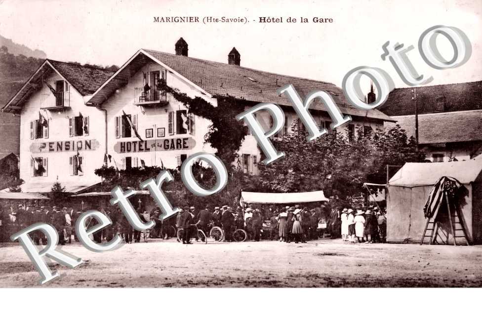 Pension. Hôtel de la Gare.