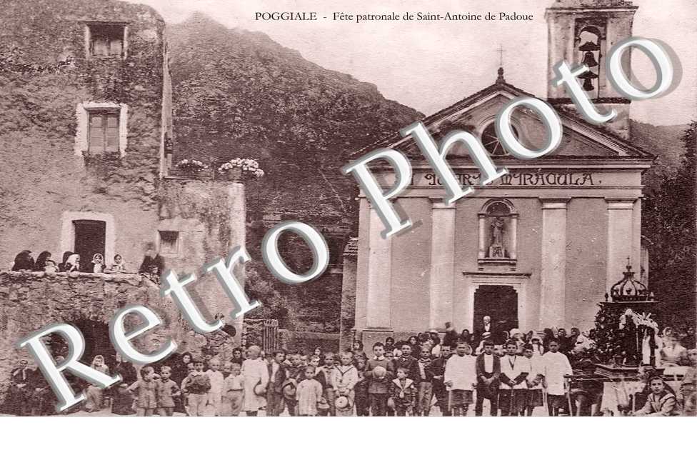 POGGIALE - BALAGNE - FETE PATRONALE SAINT ANTOINE PADOUE