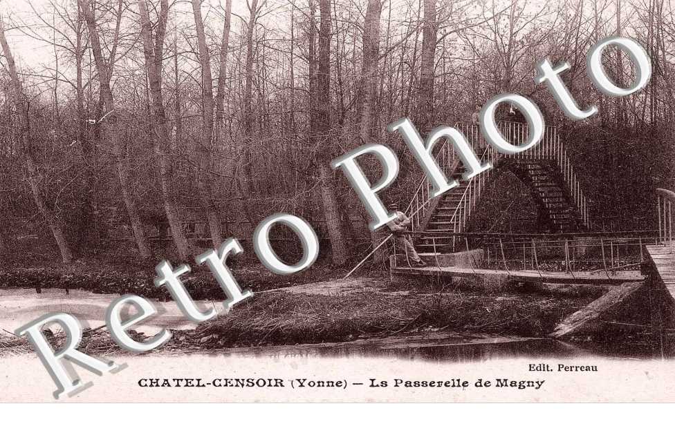 la passerelle de Magny