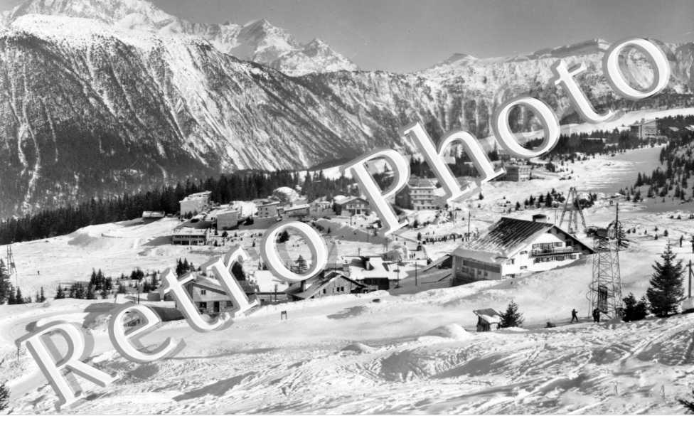 vue générale sous la neige